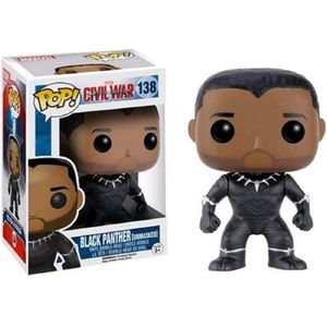 Funko Pop | 138 | Black Panther [unmasked] | Walgreens Exclusive